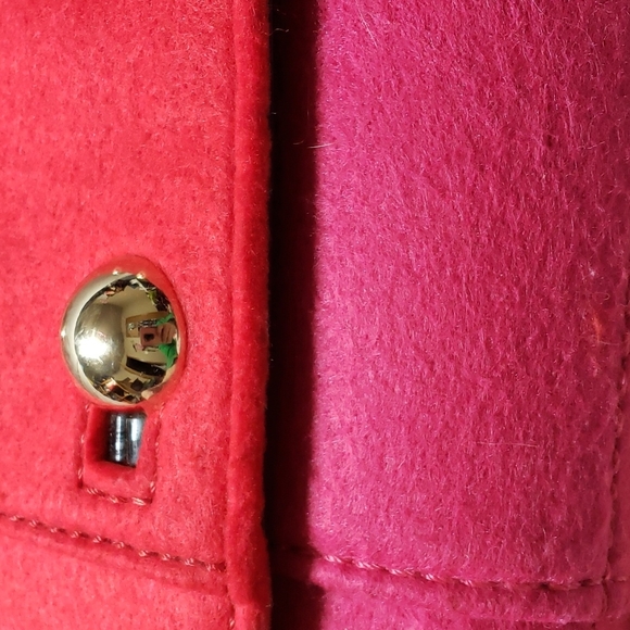 Kate spade pink and red felted crossbody rare - Picture 2 of 14